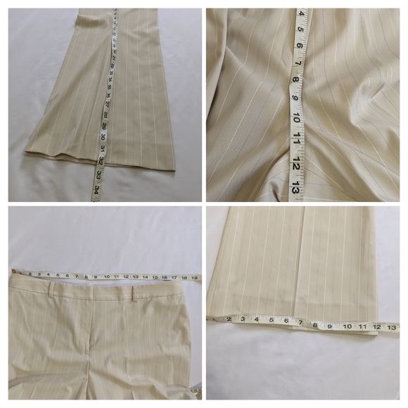 Antonio Melani Pinstripe Two Piece Pant Suit - Picture 15 of 16